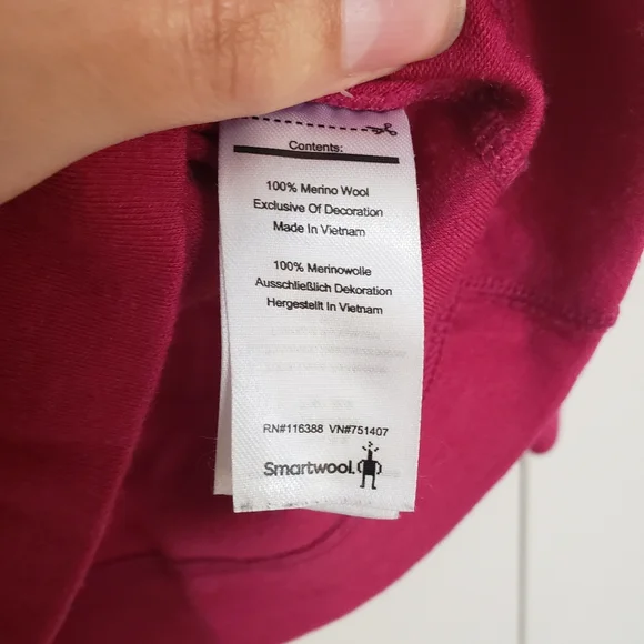 Smartwool Women's Pink Long Sleeve Top Small - Picture 5 of 7